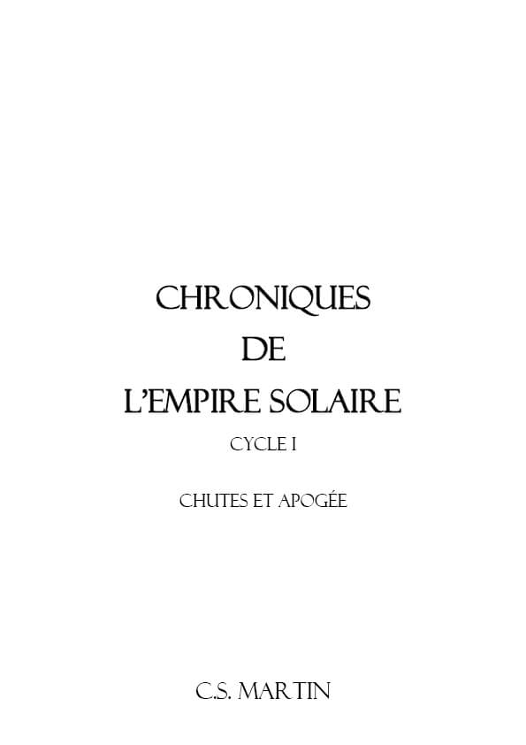 Chroniques de l’empire solaire